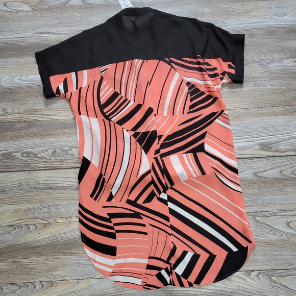 NY Collection Blouse Women's Size XL coral - Picture 5 of 7